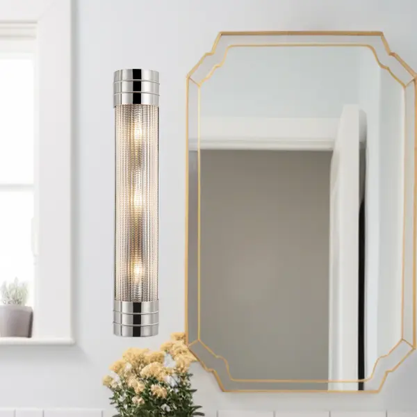 Willard 24-Inch Wall/Vanity Light in Vintage Brass - Image 3