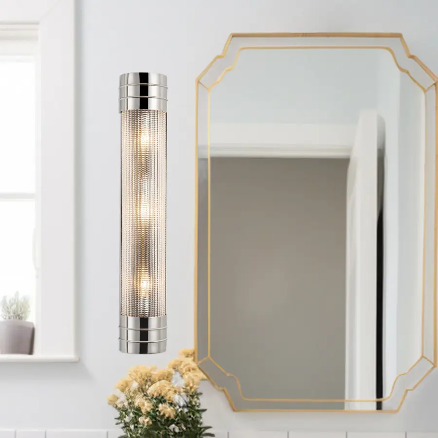 Willard 24-Inch Wall/Vanity Light in Vintage Brass - Image 3