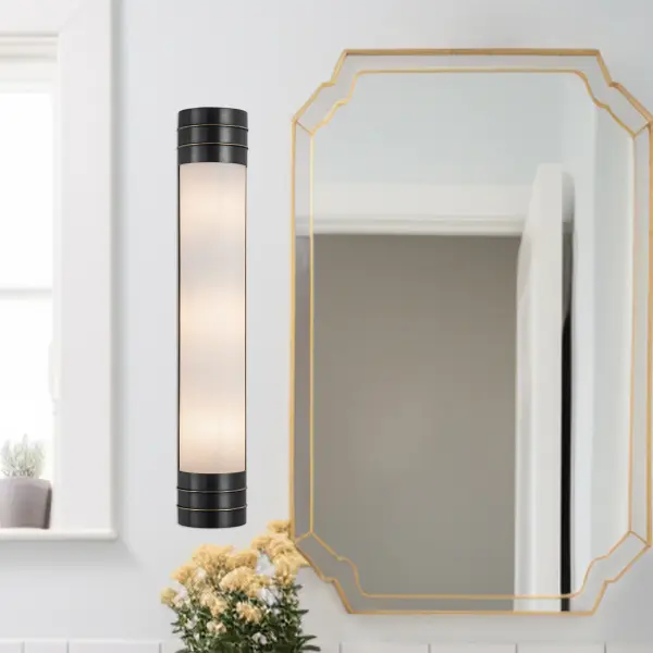 Willard 24-Inch Wall/Vanity Light in Vintage Brass - Image 4