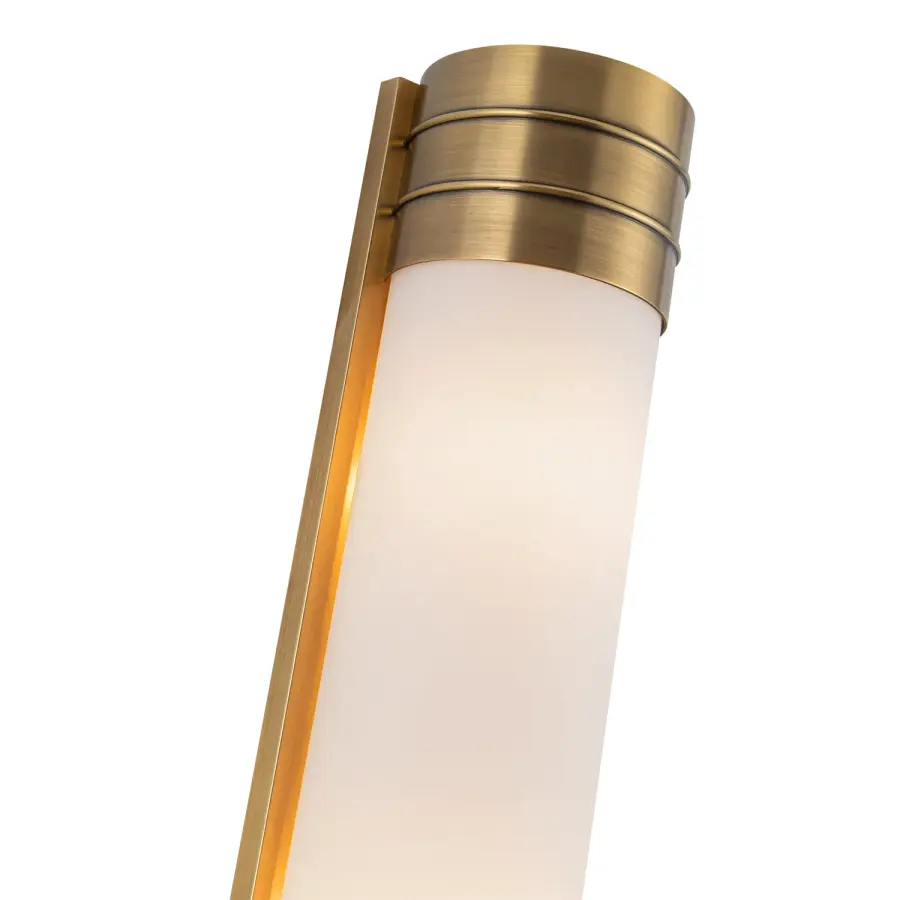 Willard 24-Inch Wall/Vanity Light in Vintage Brass - Image 8