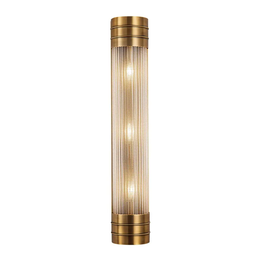 Willard 24-Inch Wall/Vanity Light in Vintage Brass - Image 9