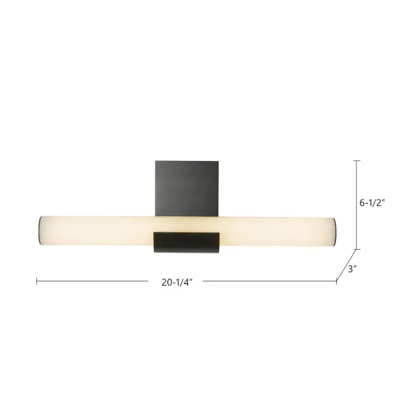 Apollo 20-Inch Wall/Vanity Light in Urban Bronze - Image 14