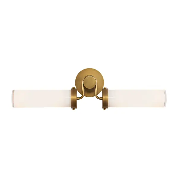 Wynwood 23-Inch Vintage Brass Wall/Vanity Light - Image 6