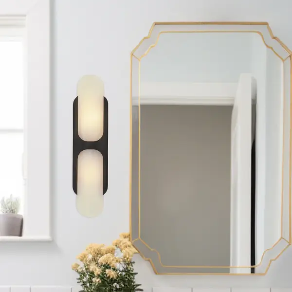 Odin 17-Inch Wall/Vanity Light in Vintage Brass - Image 3