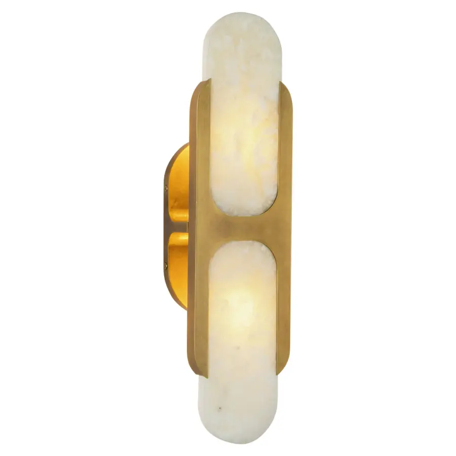 Odin 17-Inch Wall/Vanity Light in Vintage Brass - Image 5