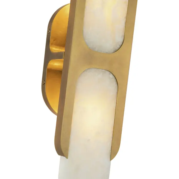 Odin 17-Inch Wall/Vanity Light in Vintage Brass - Image 6