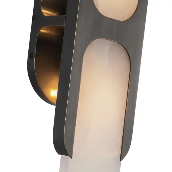 Odin 17-Inch Wall/Vanity Light in Vintage Brass - Image 9
