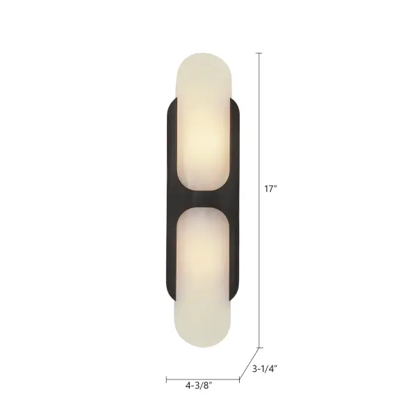 Odin 17-Inch Wall/Vanity Light in Vintage Brass - Image 10