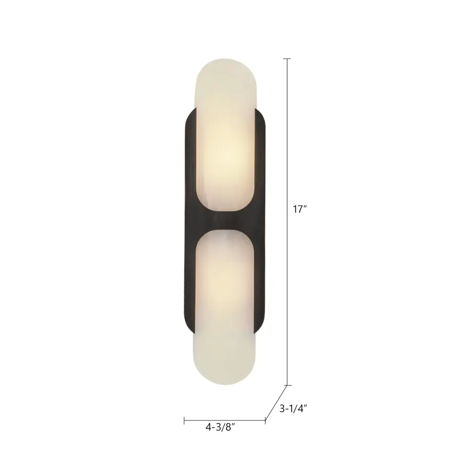 Odin 17-Inch Wall/Vanity Light in Vintage Brass - Image 10
