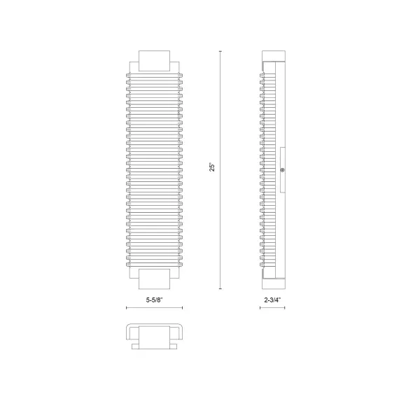 Alai 25-Inch Wall/Vanity Light - Image 8