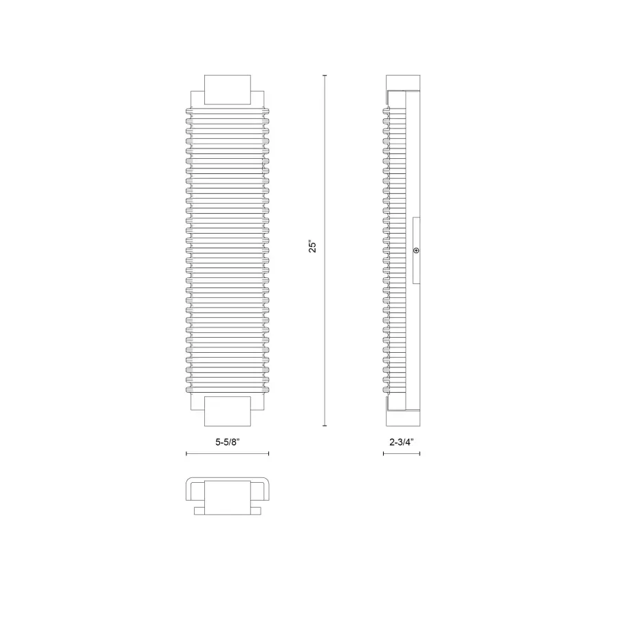Alai 25-Inch Wall/Vanity Light - Image 8