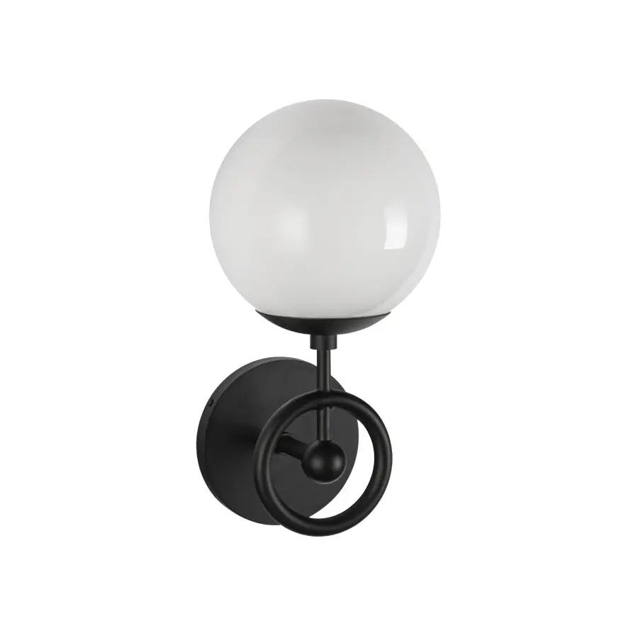 Fiore 6-Inch Wall/Vanity Light in Matte Black - Image 4