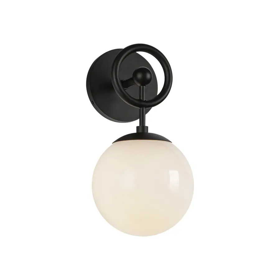 Fiore 6-Inch Wall/Vanity Light in Matte Black - Image 9