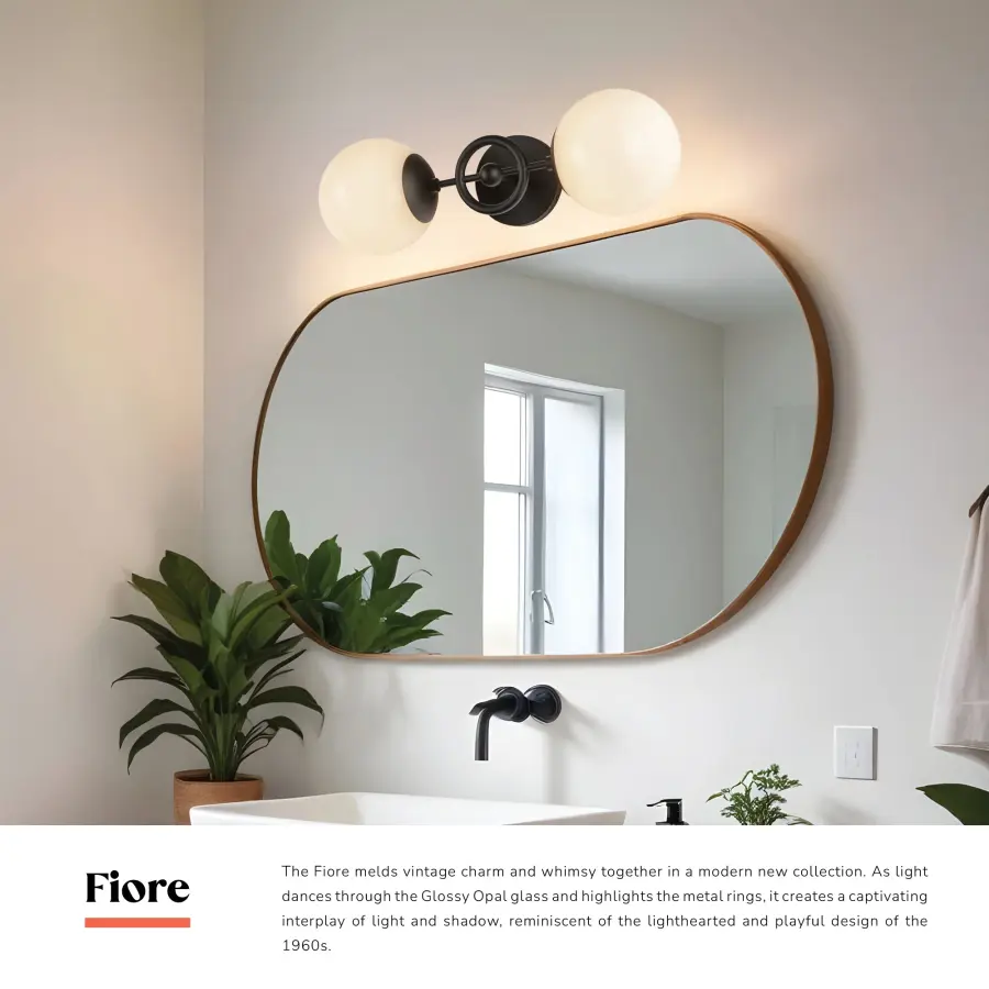 Fiore 18-Inch Wall/Vanity Light in Brushed Gold - Image 13