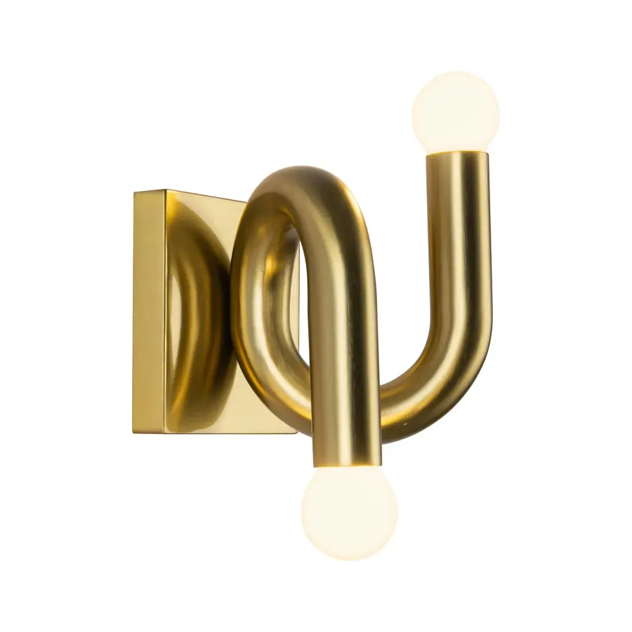 Sadie 6-Inch Wall/Vanity Light in Brushed Gold - Image 5