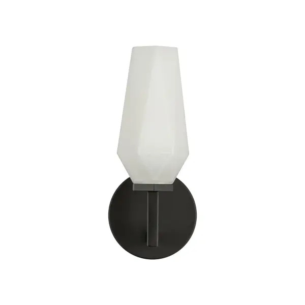 Krysta 10-Inch Wall/Vanity Light in Matte Black - Image 5