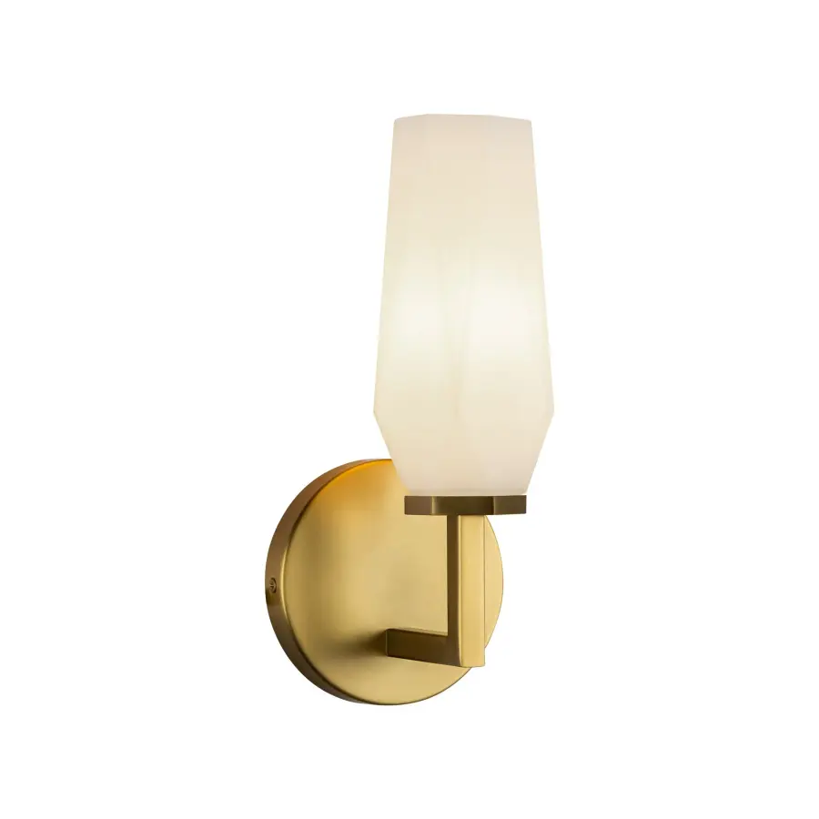 Krysta 10-Inch Wall/Vanity Light in Matte Black - Image 9
