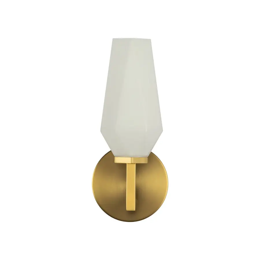 Krysta 10-Inch Wall/Vanity Light in Matte Black - Image 10