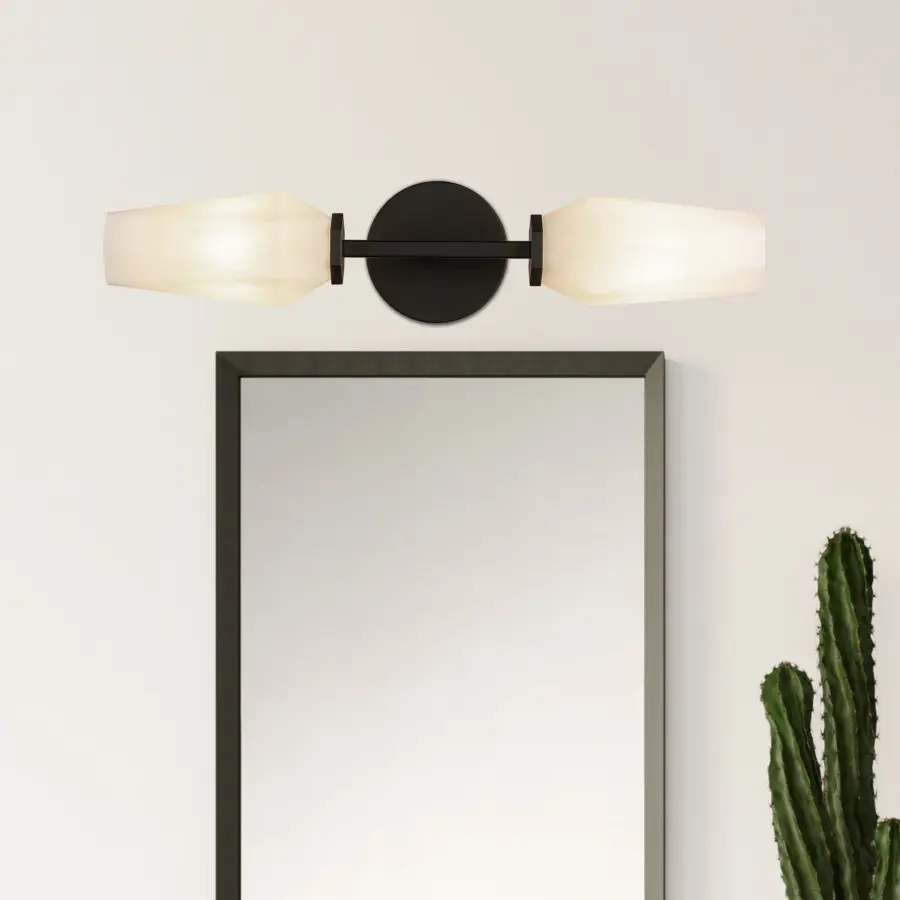 Krysta 20-Inch Wall/Vanity Light in Brushed Gold - Image 3