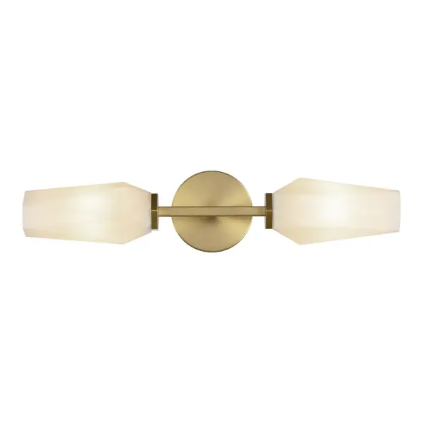 Krysta 20-Inch Wall/Vanity Light in Brushed Gold - Image 8