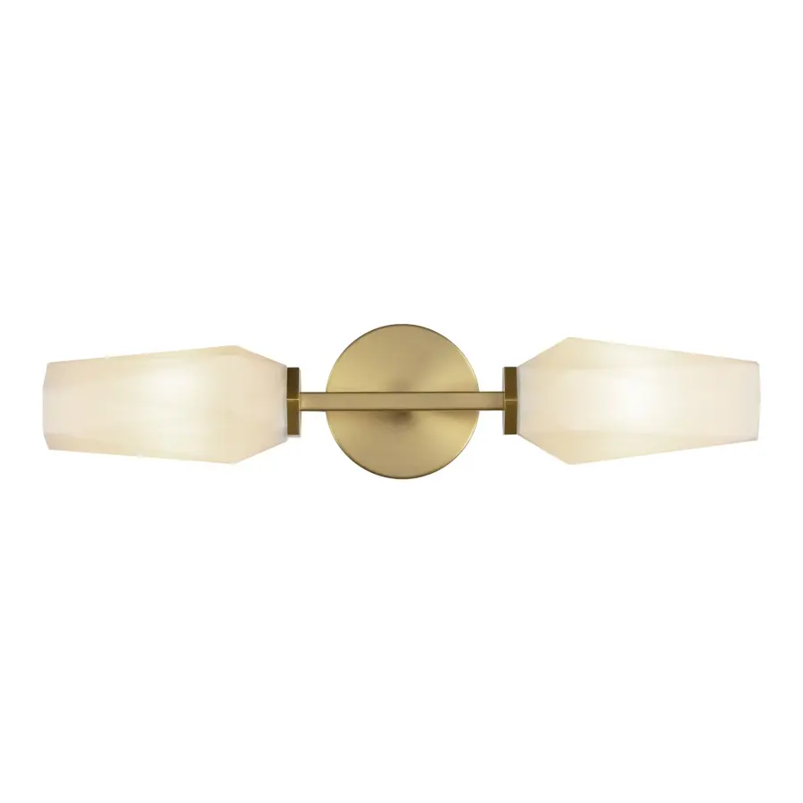 Krysta 20-Inch Wall/Vanity Light in Brushed Gold - Image 8