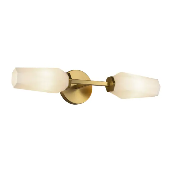 Krysta 20-Inch Wall/Vanity Light in Brushed Gold - Image 9