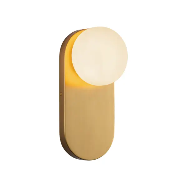 Ariel 12-Inch Wall/Vanity Light in Brushed Gold - Image 6