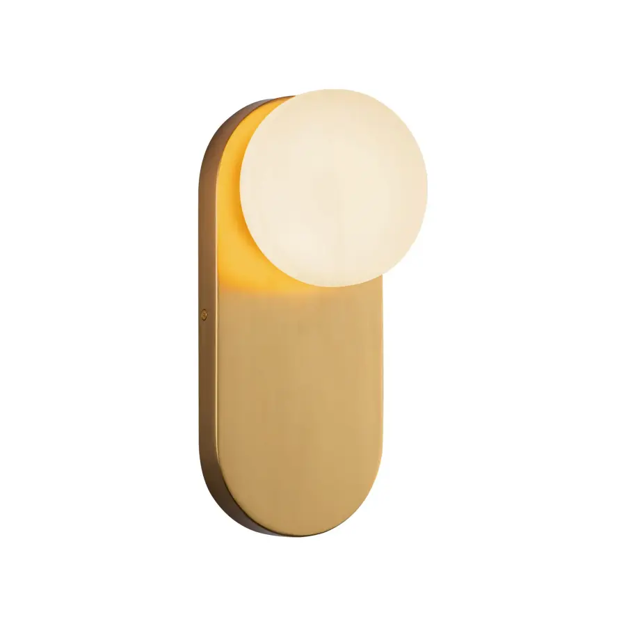 Ariel 12-Inch Wall/Vanity Light in Brushed Gold - Image 6