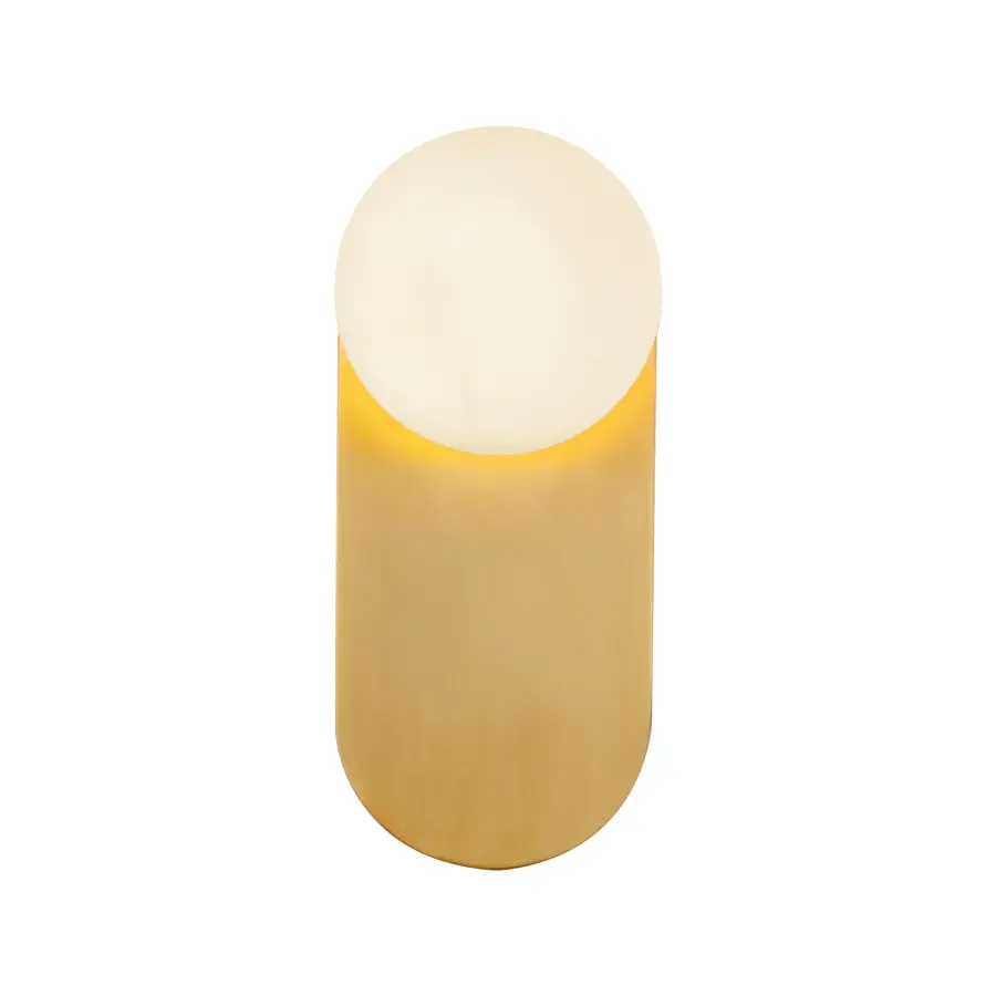 Ariel 12-Inch Wall/Vanity Light in Brushed Gold - Image 8