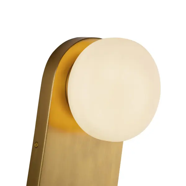 Ariel 12-Inch Wall/Vanity Light in Brushed Gold - Image 9