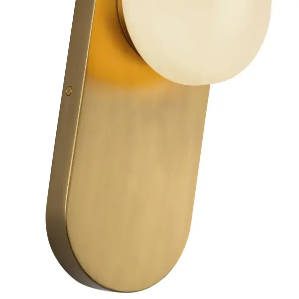 Ariel 12-Inch Wall/Vanity Light in Brushed Gold - Image 10