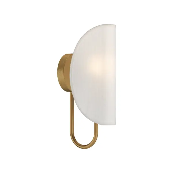 Seno 6-Inch Wall/Vanity Light in Aged Gold - Image 3
