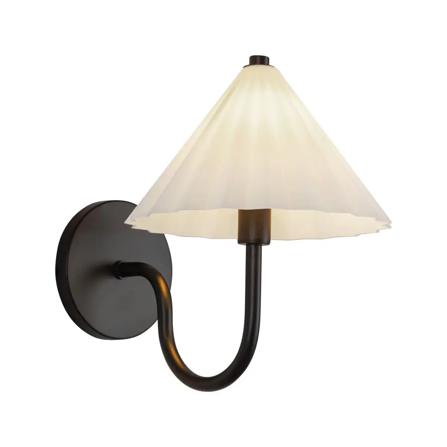 Serena 8-Inch Wall/Vanity Light in Aged Gold - Image 7