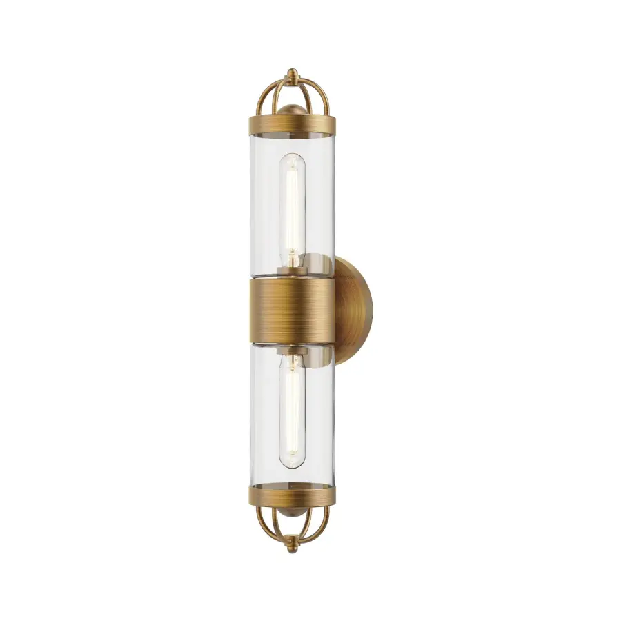 Lancaster 21-Inch Wall/Vanity Light in Aged Gold - Image 11