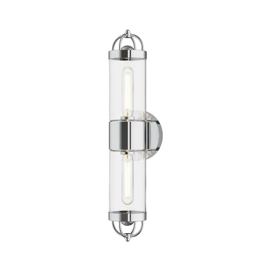 Lancaster 21-Inch Wall/Vanity Light in Aged Gold - Image 8
