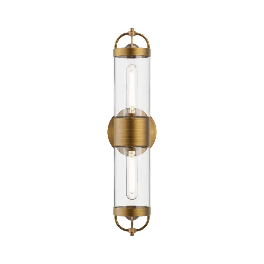 Lancaster 21-Inch Wall/Vanity Light in Aged Gold - Image 10