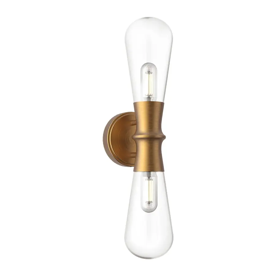 Marcel 5-Inch Wall/Vanity Light in Aged Gold - Image 6
