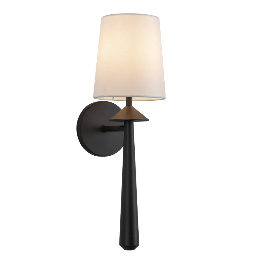 Bold Triangular Design Meets Warm Elegance in 6-Light Vanity Fixture - Image 7