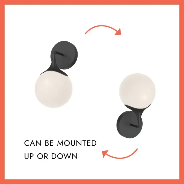 Nouveau 12-Inch Wall/Vanity Light - Image 5