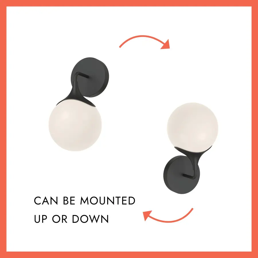 Nouveau 12-Inch Wall/Vanity Light - Image 5