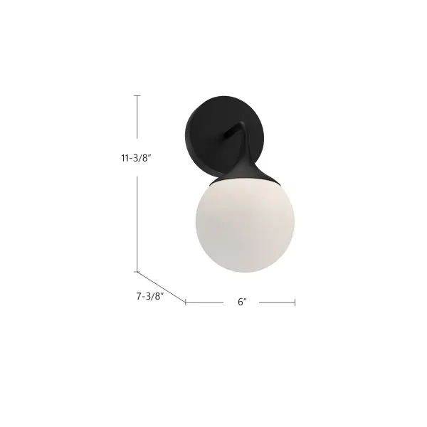Nouveau 12-Inch Wall/Vanity Light - Image 6