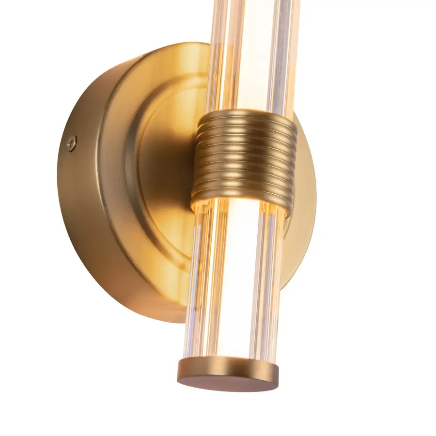 Elsie 12-Inch Wall/Vanity Light in Brushed Gold - Image 5