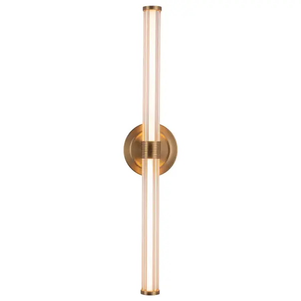 Elsie 24-Inch Wall/Vanity Light in Brushed Gold - Image 1