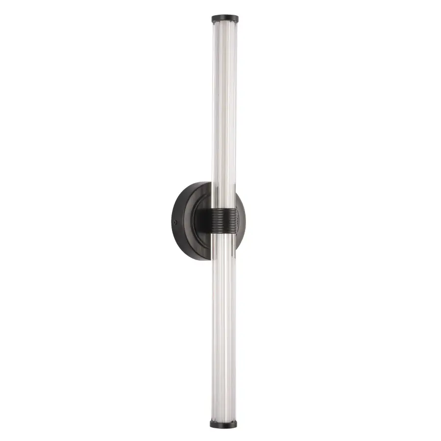 Elsie 24-Inch Wall/Vanity Light in Brushed Gold - Image 9