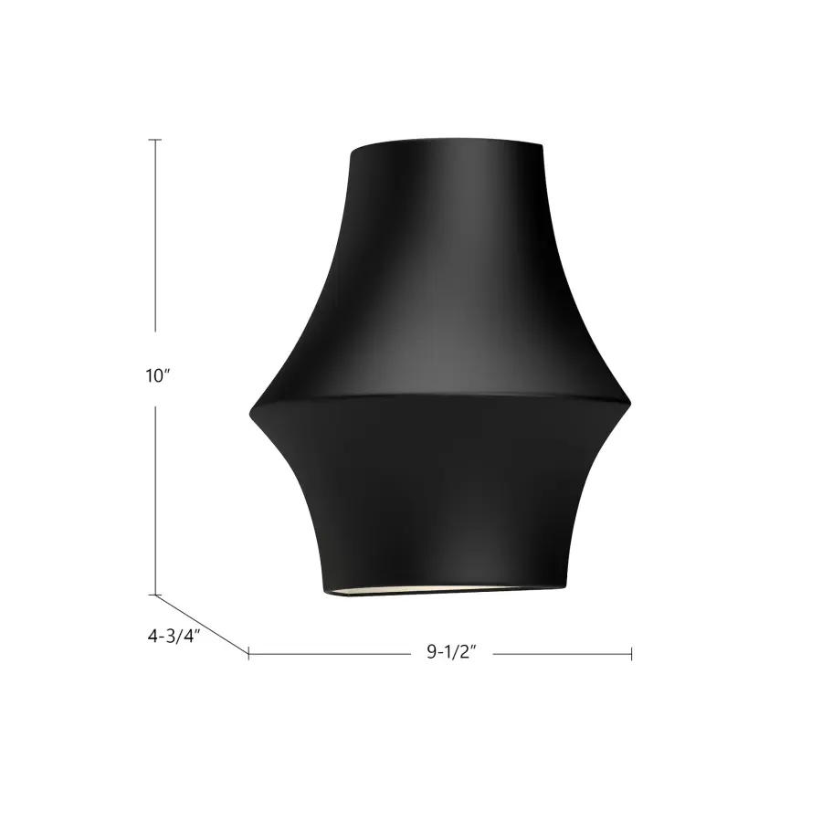 Emiko 10-Inch Wall/Vanity Light in Brushed Gold - Image 8