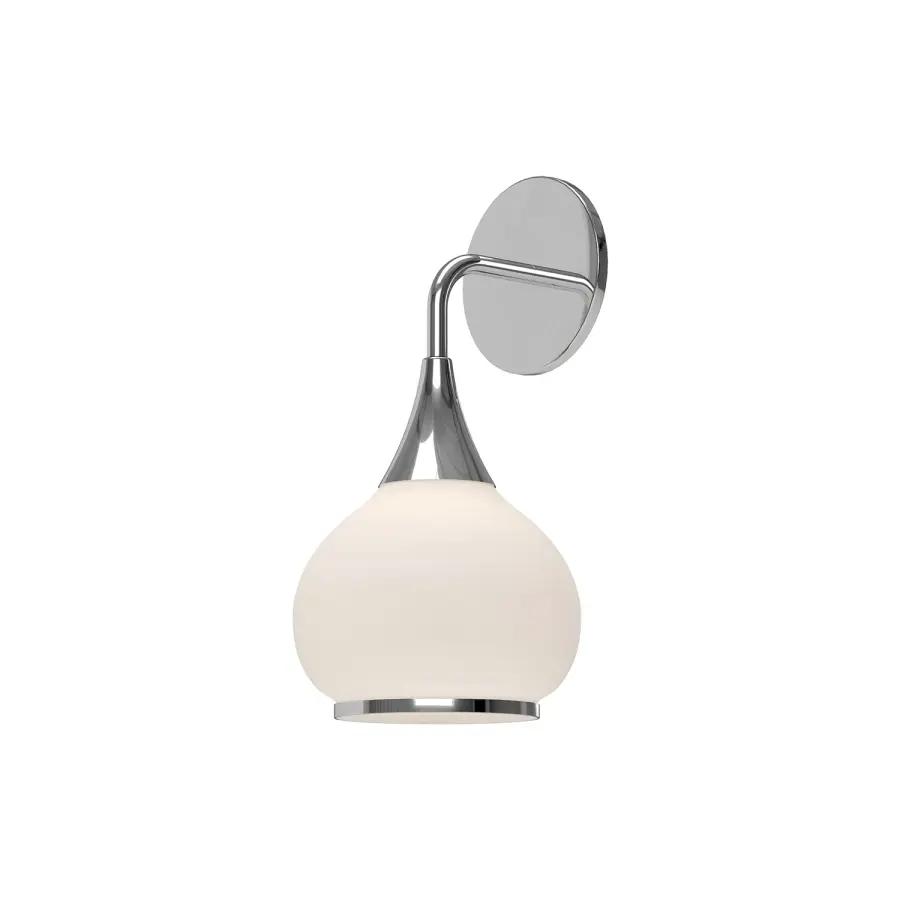 Hazel 6-Inch Wall/Vanity Light in Matte Black with Clear Glass - Image 7
