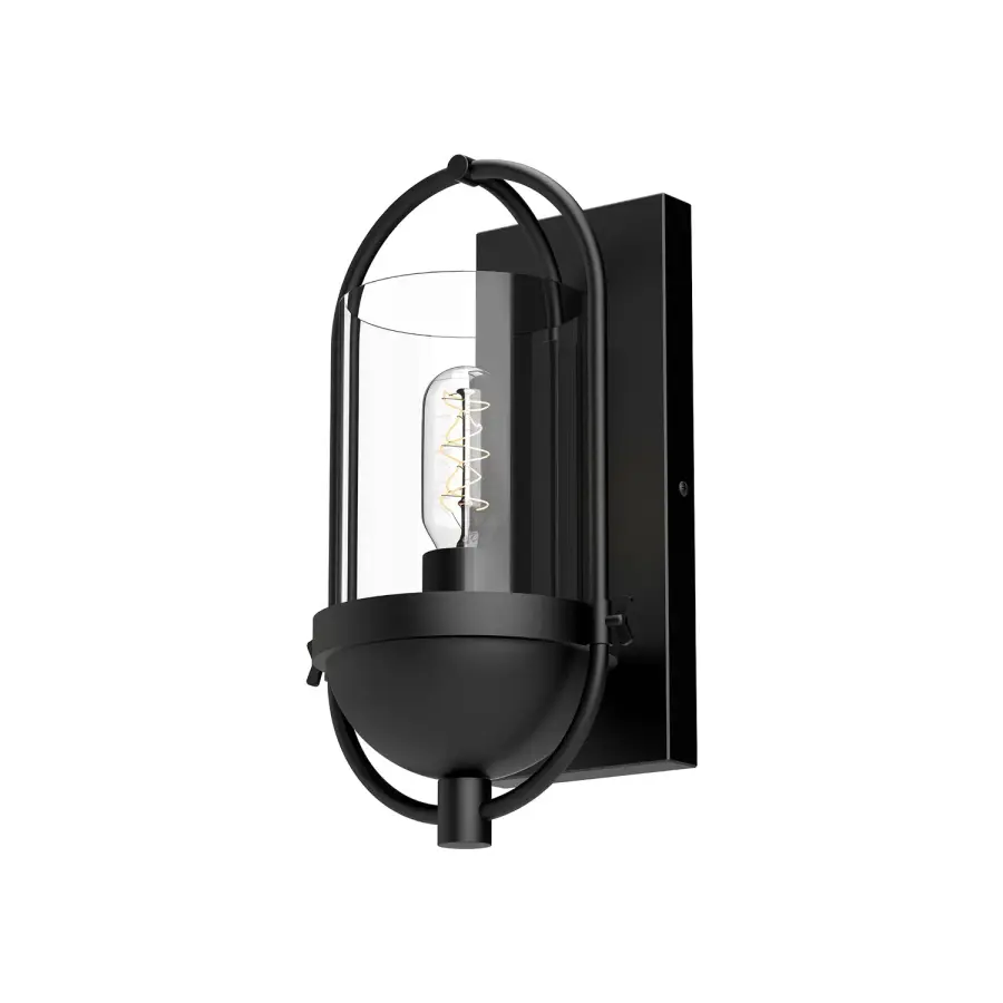 Cyrus 7-Inch Wall/Vanity Light in Aged Gold - Image 3