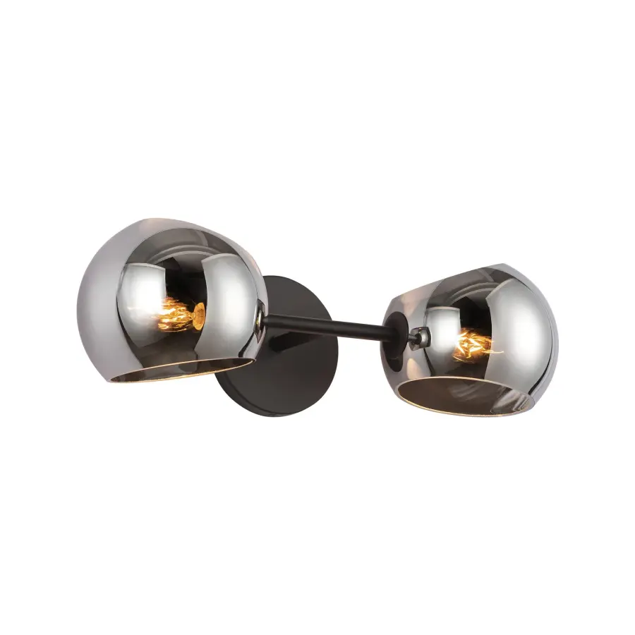 Willow 17-Inch Wall/Vanity Light in Brushed Gold with Clear Glass - Image 3