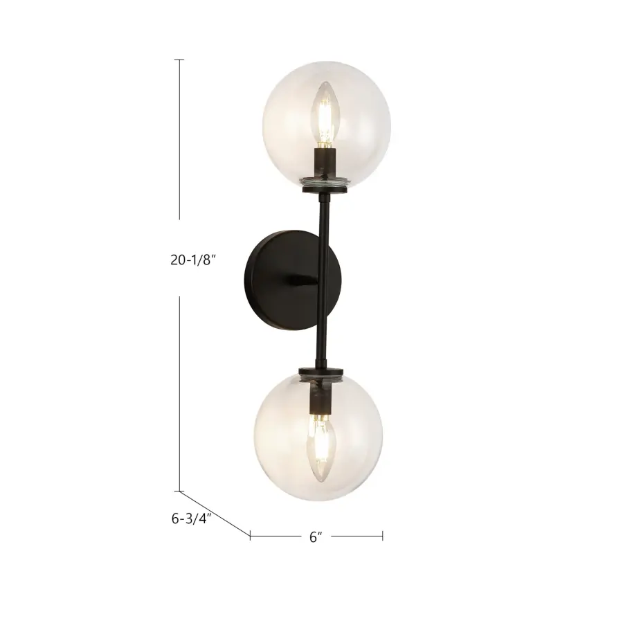 Cassia 20-Inch Wall/Vanity Light - Image 16
