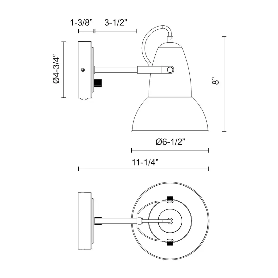 Felix 7-Inch Wall Sconce - Image 5